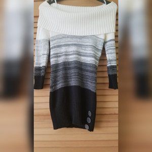 Off shoulder sweater top